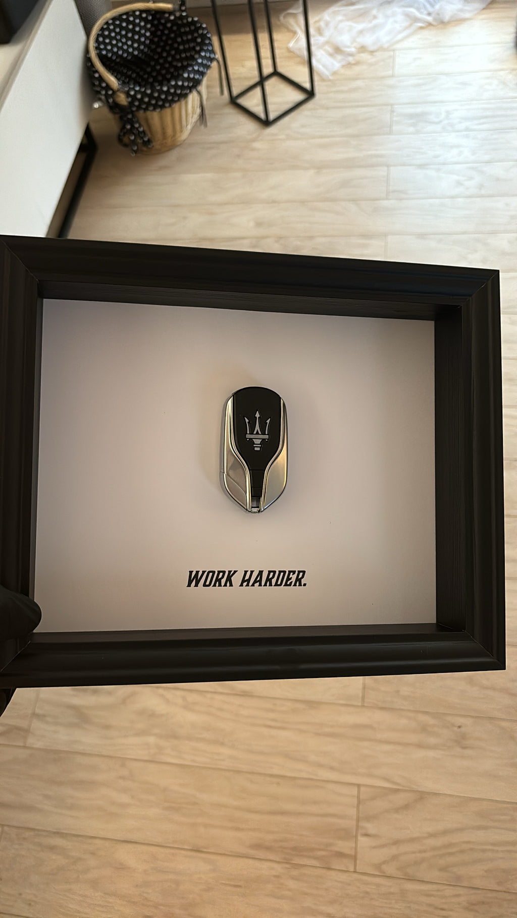 RoyalArt No.23- Maserati key Work harder