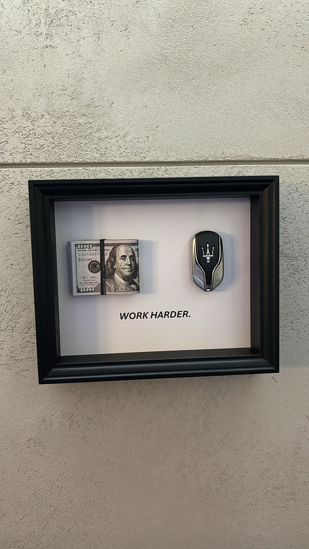 RoyalArt No.15- Maserati key +💵Work harder