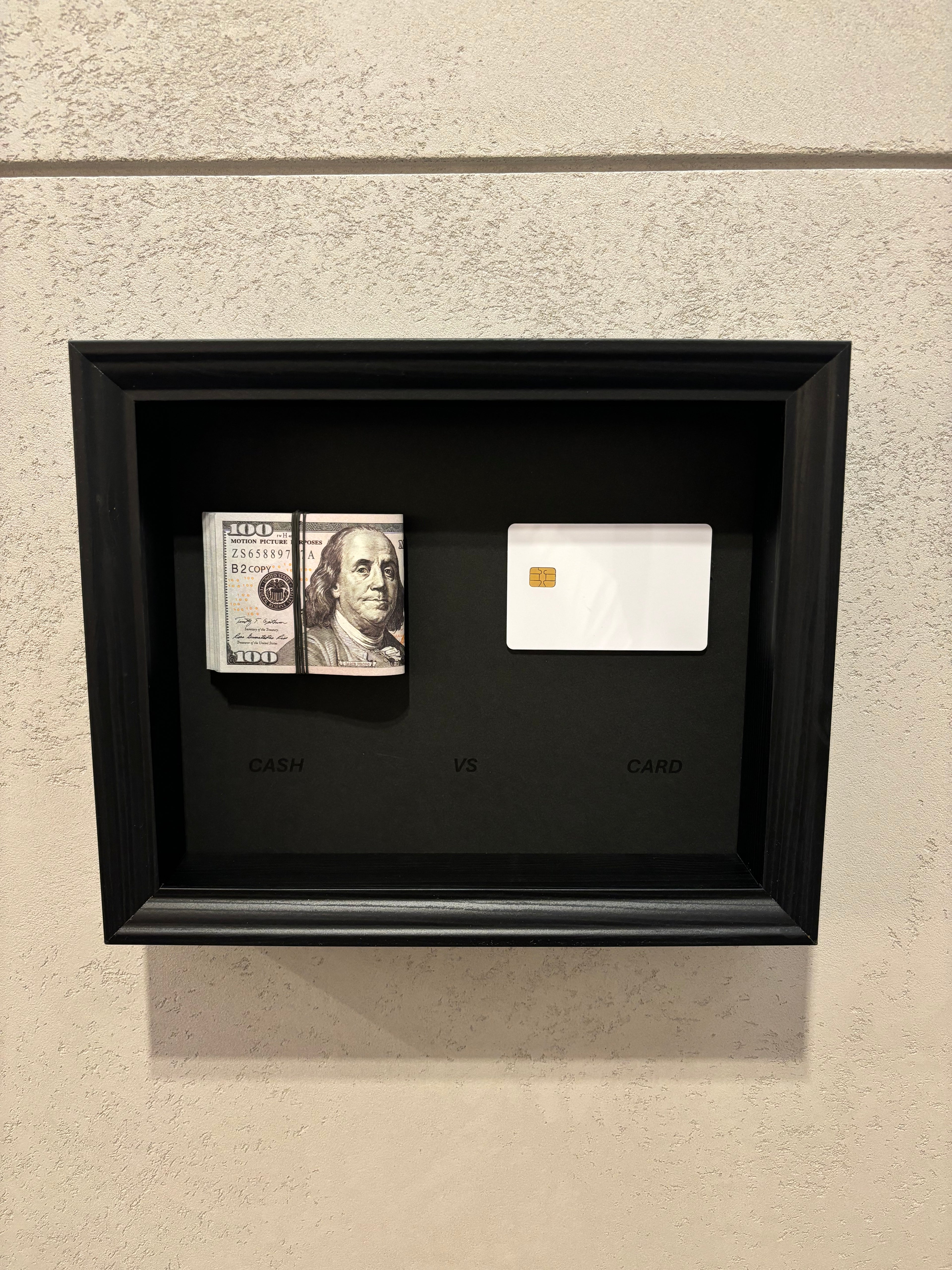 Royal Art No.04-Ramka Cash Vs Card