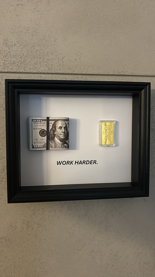 Royal Art  No.14- Złota sztabka+ 💵 Work harder