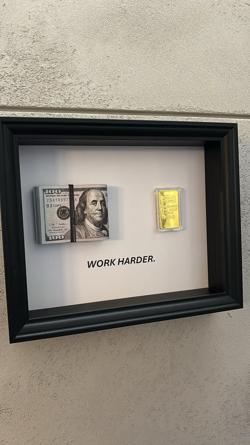 Royal Art  No.14- Złota sztabka+ 💵 Work harder