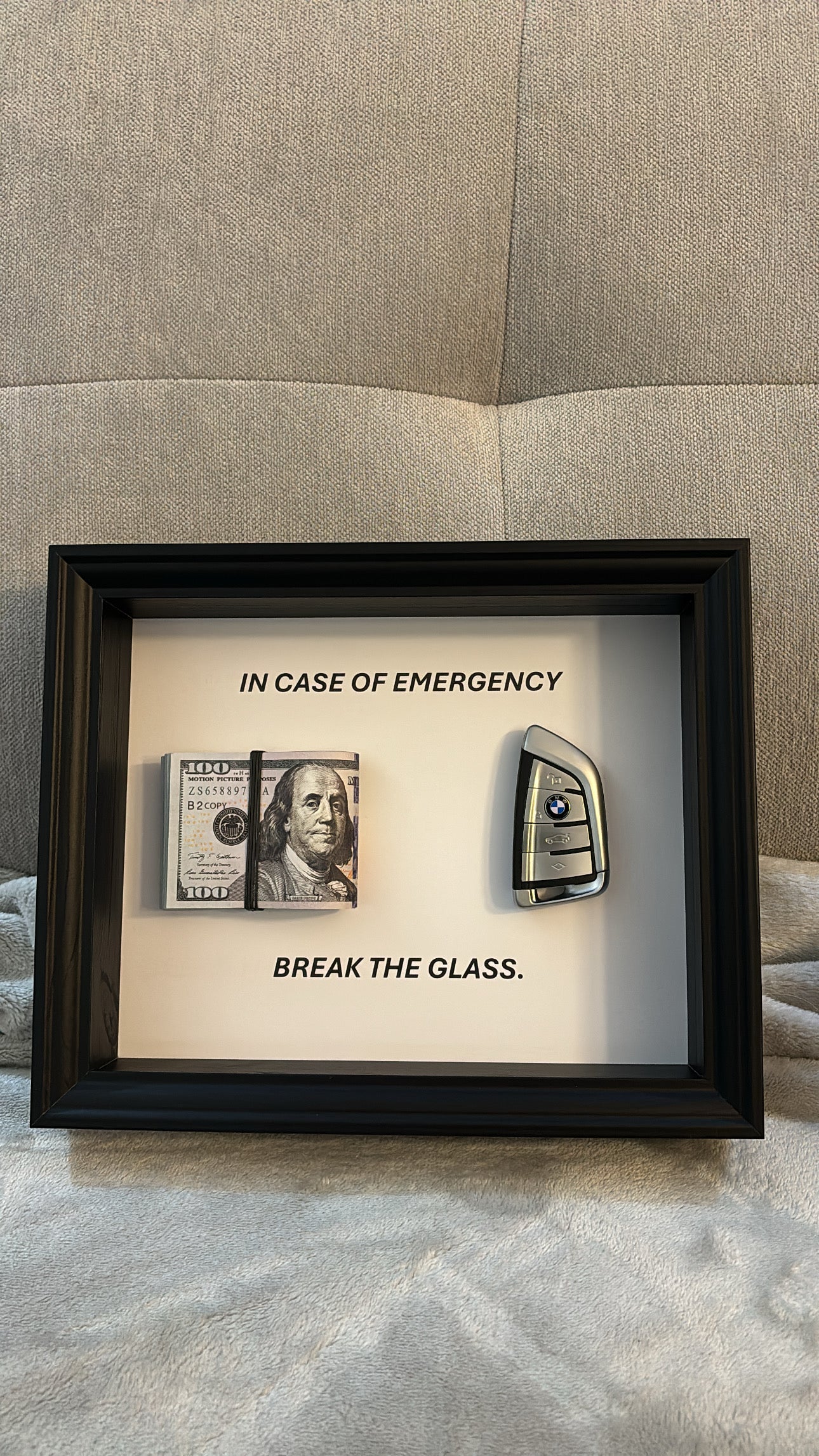 RoyalArt No.19- BMW key +💵In Case of