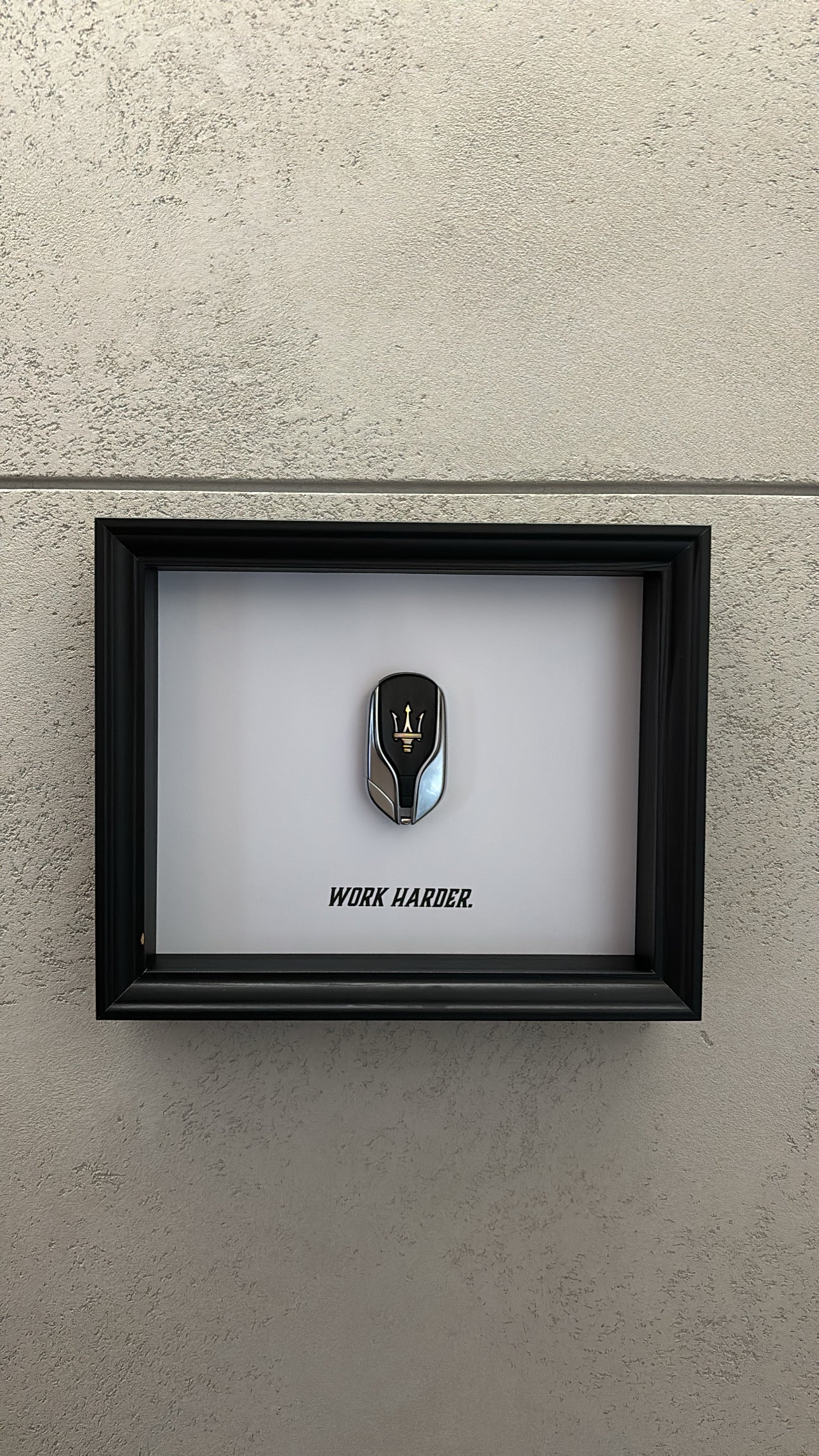 RoyalArt No.23- Maserati key Work harder