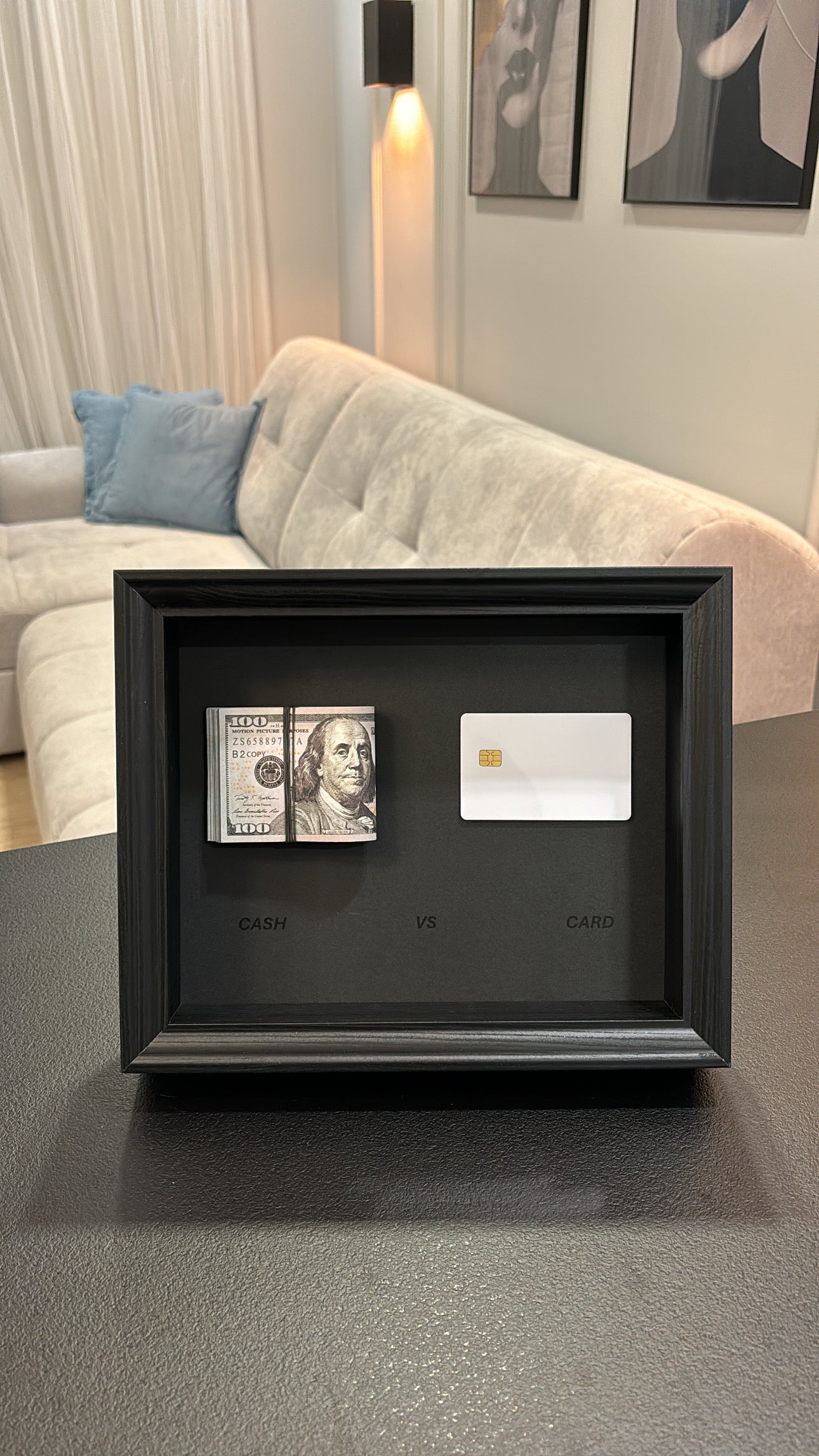Royal Art No.04-Ramka Cash Vs Card